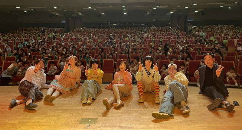 문경시육아종합지원센터 뮤지컬 ‘우리가족’ 공연. /문경시종합육아지원센터 제공