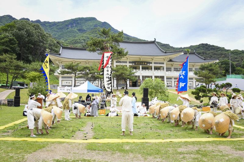 문경 모전들소리 공개행사. /문경시 제공
