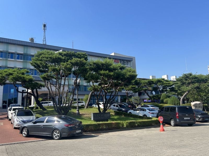문경시청 주차 모습