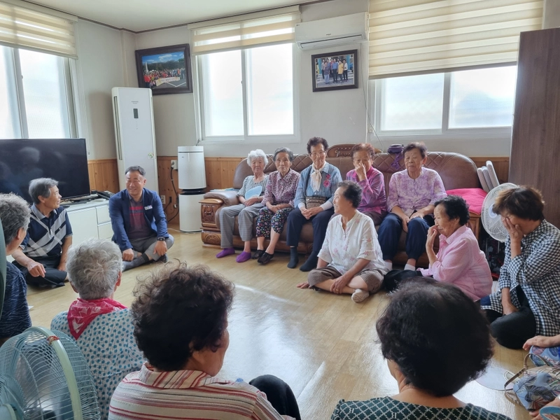 이혜동 마성면장, 경로당 찾아 어르신들에게 취임인사