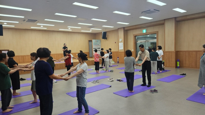 마성면 주민자치위원회, ‘면역체조’ 개강