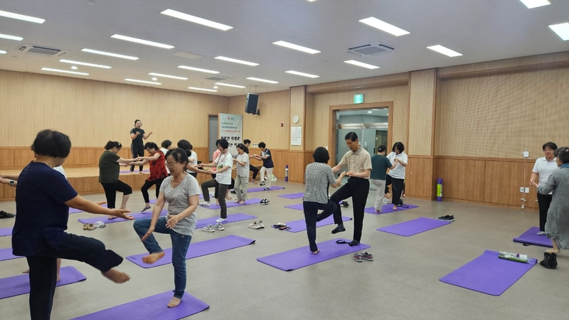 마성면 주민자치위원회, ‘면역체조’ 개강