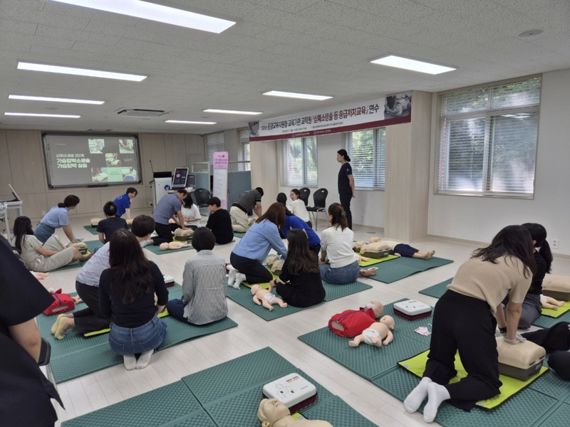 문경대학교 간호학과, 지역사회와 함께하는 응급처치 교육 가져