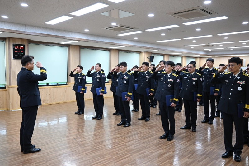문경소방서, 정기인사 임용장 수여식 개최