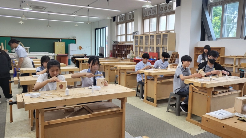 문경공고, 8개 중학교 3학년 대상 전공 체험 운영