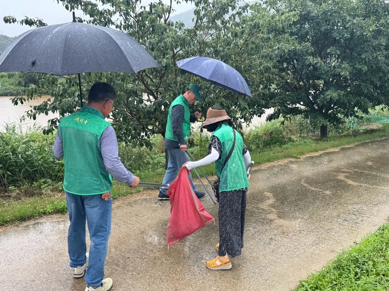 산북면 새마을회, 금천변 환경정화