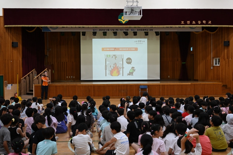 문경소방서, 초등학교 화재예방 교육