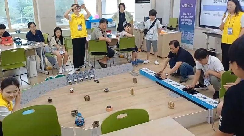 문경교육지원청, 디지털 SW-AI 체험 가져