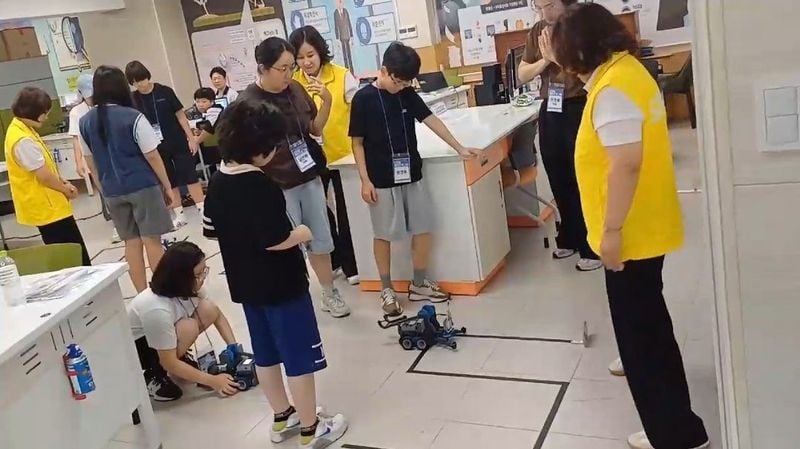 문경교육지원청, 디지털 SW-AI 체험 가져