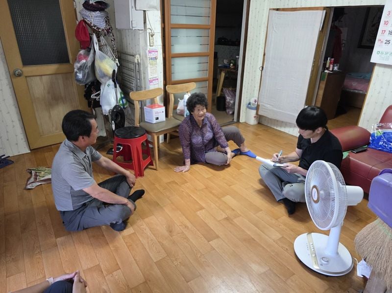 문경시 동로면, 폭염 대비 취약계층 현장 점검