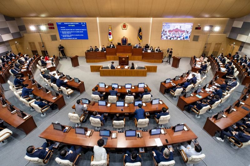 경상북도의회 제357회 임시회 개회
