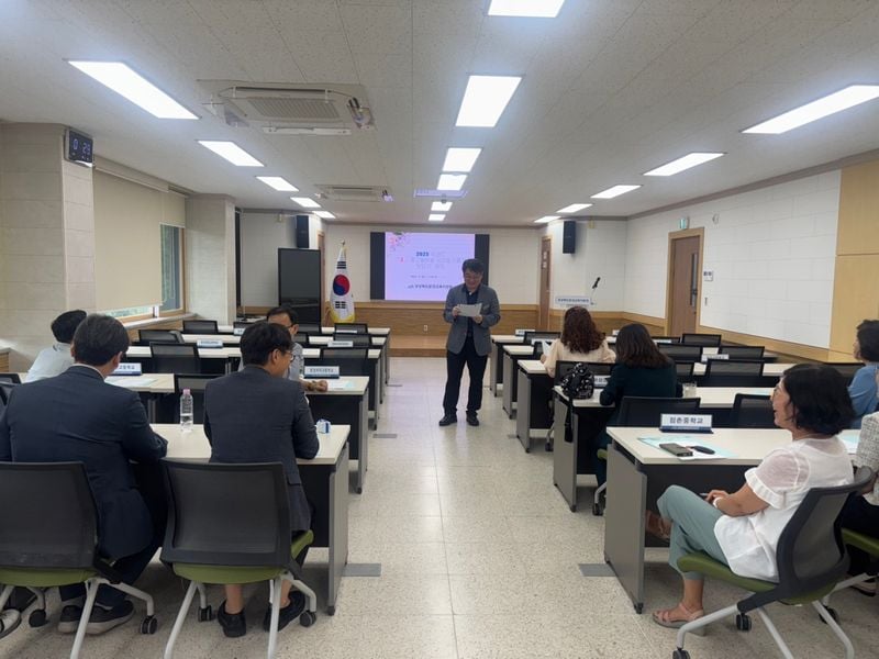 문경교육지원청, ‘제2회 영어듣기능력평가’ 교감단 협의회 가져