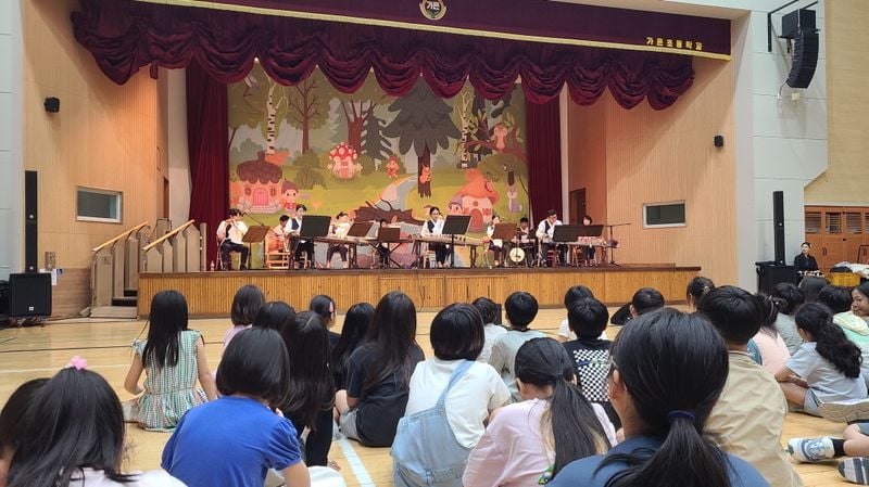 문경 가은초교, 경상북도립예술단 초청 ‘국악 오케스트라’ 공연