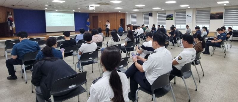 문경경찰서, 치안상황 보고·지휘체계 확립 교육