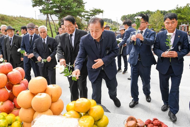 제75주기 문경시 국민보도연맹 희생자 합동추모제 거행