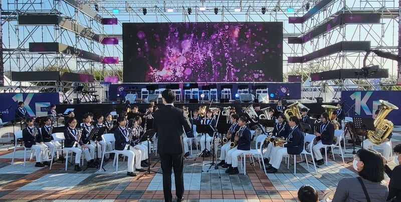 문경 모전초교 관악합주단, ‘K-EDU EXPO’ 특별 공연