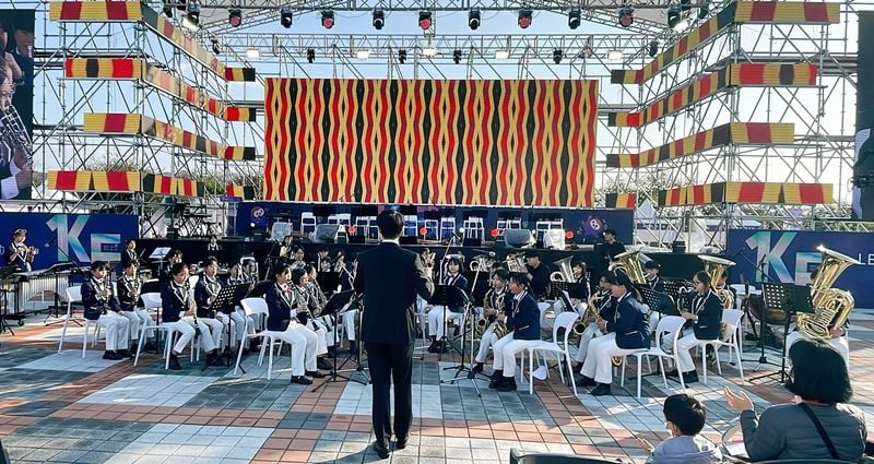 문경 모전초교 관악합주단, ‘K-EDU EXPO’ 특별 공연