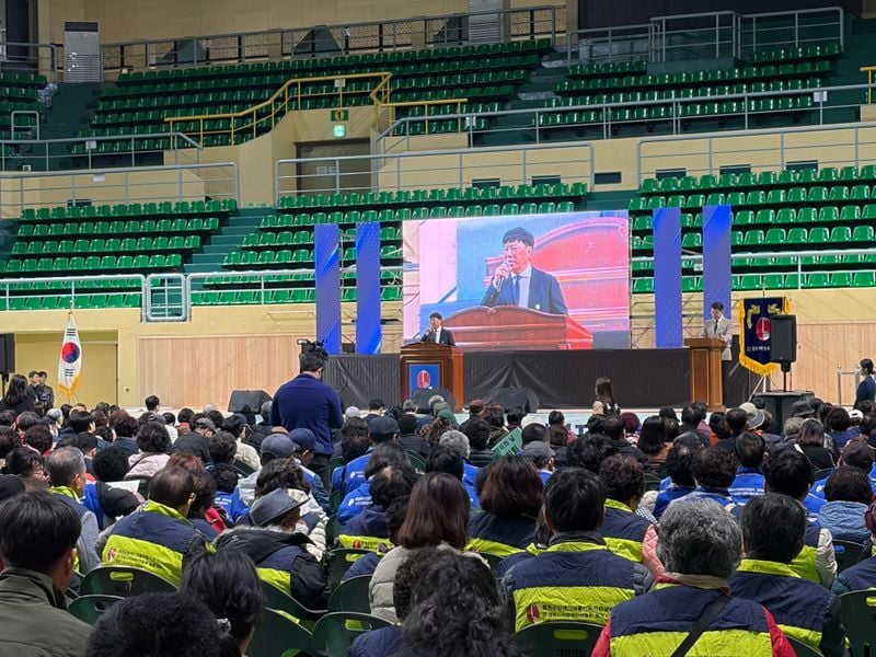 문경 시각장애인들, 제46회 흰 지팡이의 날 행사 참석