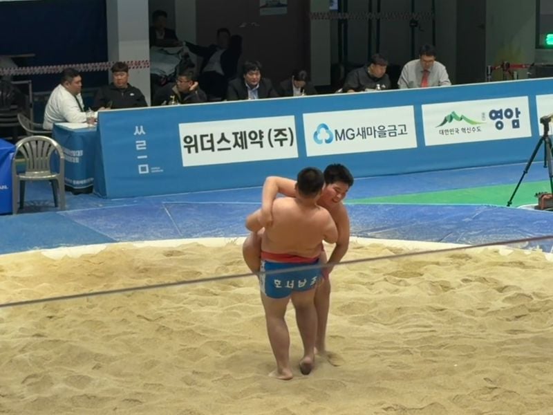 호서남초 김강민 씨름 선수 전국대회 개인전 은, 단체전 동