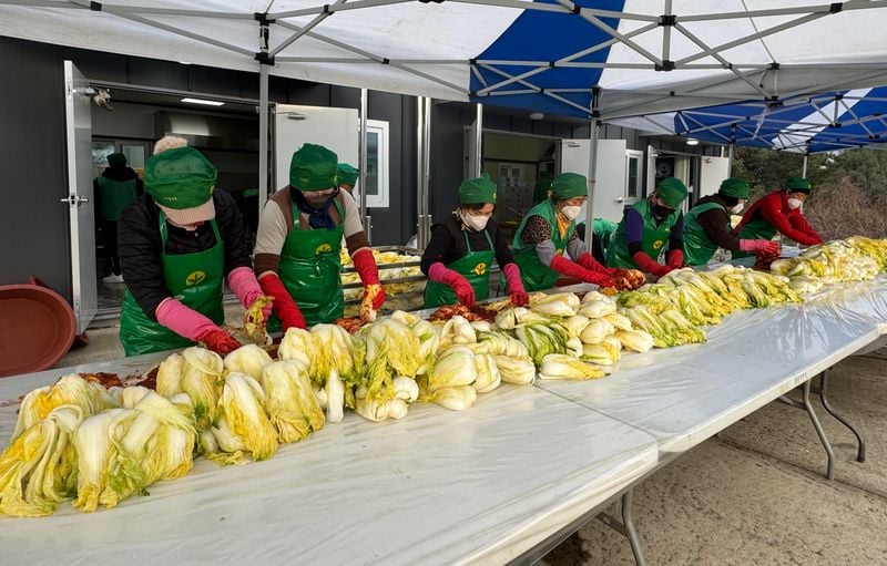 마성면 새마을회, ‘사랑의 김장’ 300포기 나눠