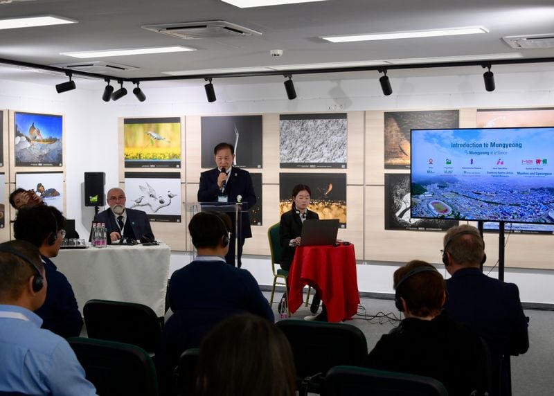 신현국 문경시장, 제4차 람사르습지도시 시장단 회의 다녀와