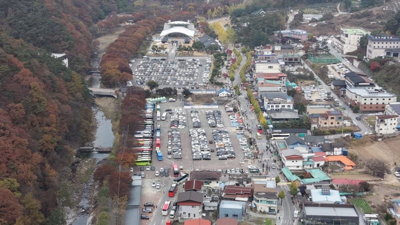 문경새재도립공원, 작년 대비 방문객 7% 증가