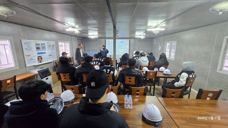 문경공업고, 미래 주택인 모듈러 공법 기업탐방