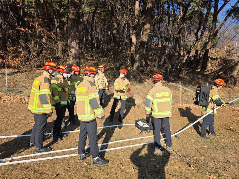 문경소방서, 산불 대응 교육자료 자체 개발
