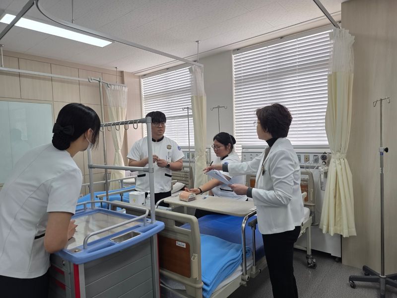 문경대학교 간호학과, ‘2025학년도 핵심간호술 캠프’ 운영