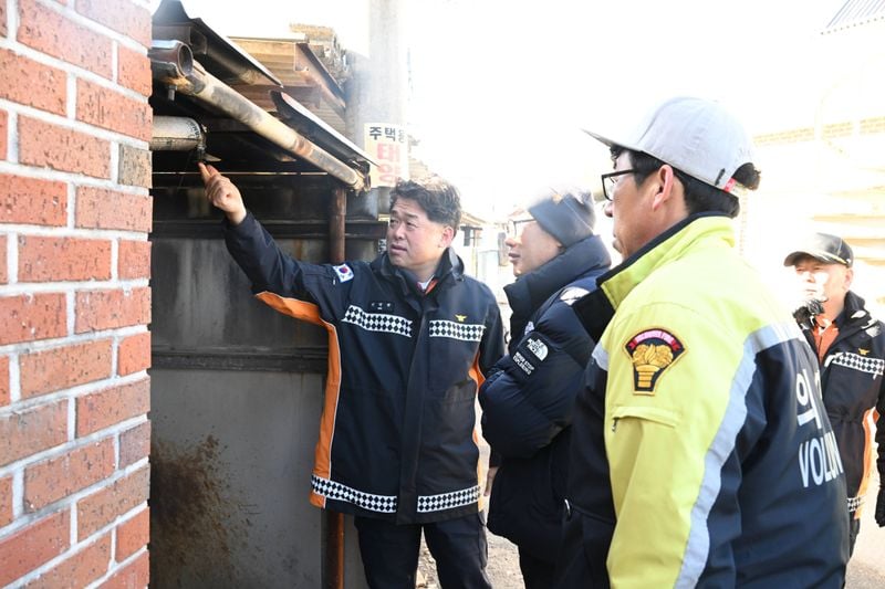 문경소방서, 겨울철 화목보일러 화재예방 ‘현장 안전 지도’
