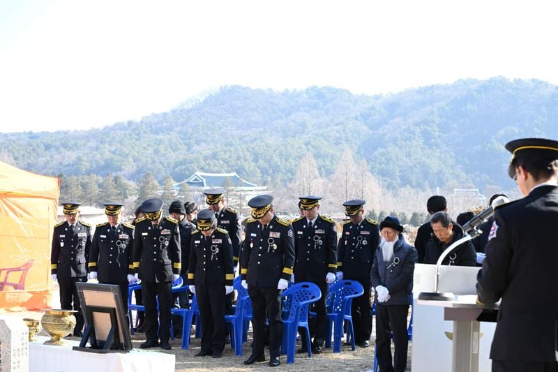 문경소방서, 순직 소방관 2주기 추모식 거행