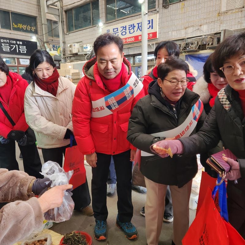 김학홍 전 경북도 행정부지사, 설 연휴 민생 행보