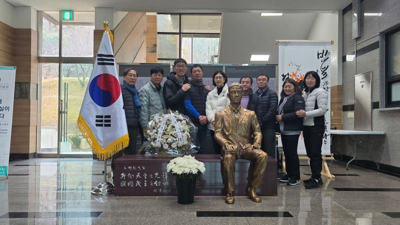 제주도 서귀포시 프리테니스연맹, 박열의사기념관 방문