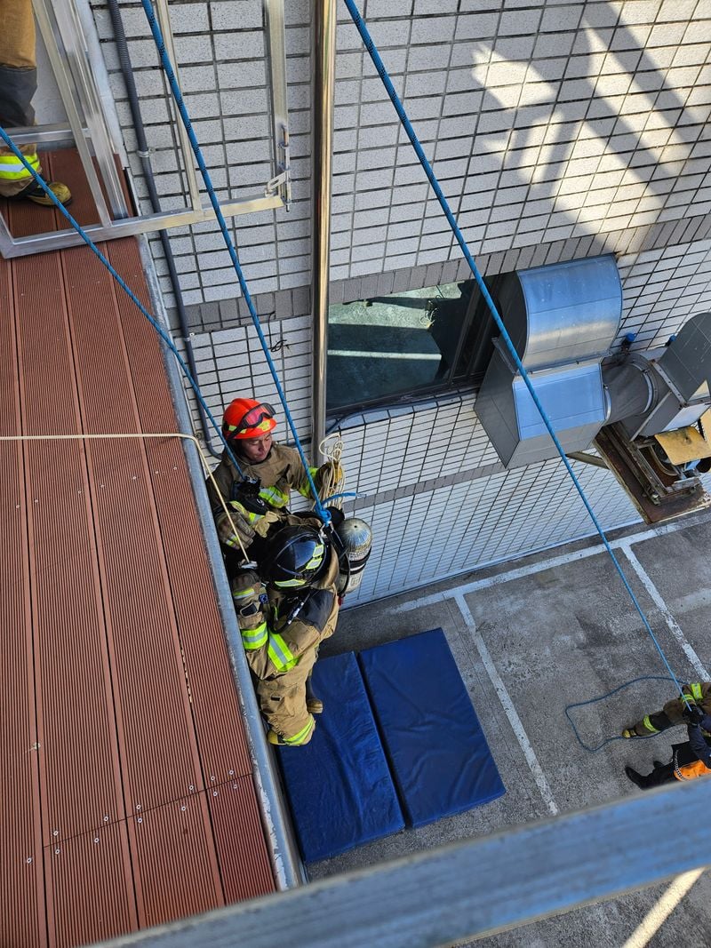 문경소방서, 대원 긴급탈출ㆍ자기생존 훈련