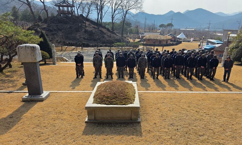 공군 장병들, 박열의사기념관 찾아 독립정신 되새겨