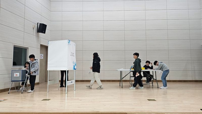 문경 영순초등학교, 전교학생회장ㆍ부회장 선거 실시