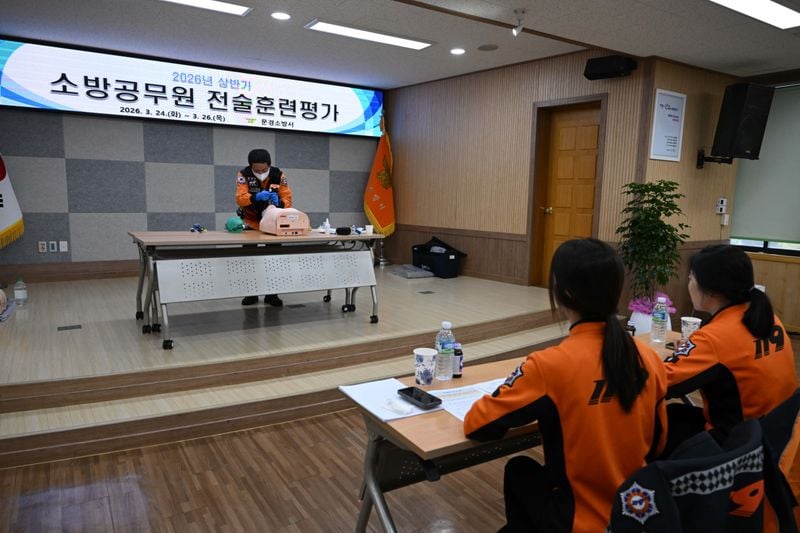 문경소방서, 2026년 상반기 전술훈련평가 실시