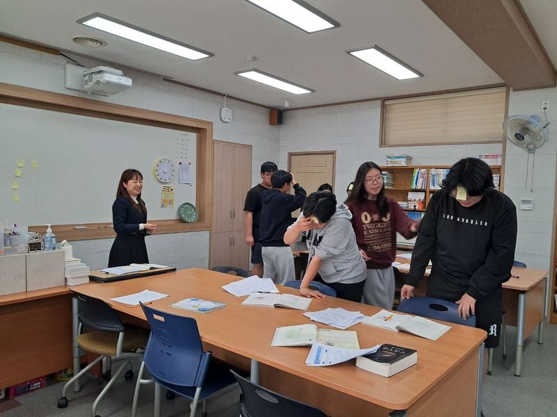 마성중학교, 1학기 학교설명회 개최하고, 텃밭 가꾸기 시작
