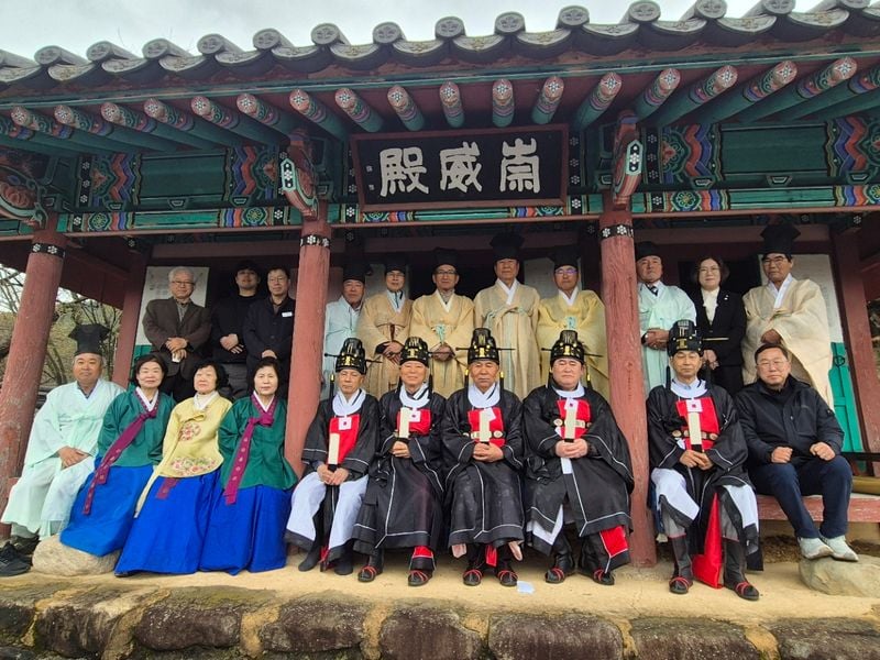 문경에서 후백제 시조 견훤왕 향사 봉행