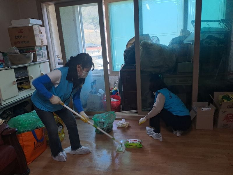 문경시장애인종합복지관, 재향군인회와 함께 장애인 가사지원