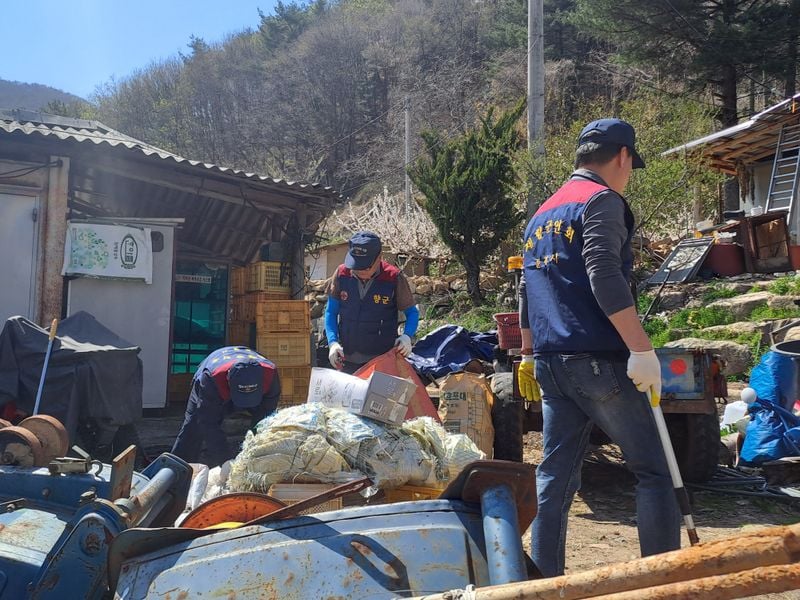 문경시장애인종합복지관, 재향군인회와 함께 장애인 가사지원