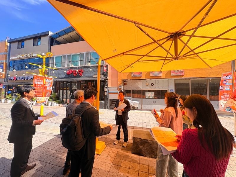 문경시, 점촌점빵길에 ‘닻별 거리’ 조성 속도 높인다