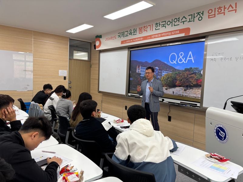문경대학교, 외국인 유학생 늘며 국제화 캠퍼스 본격화