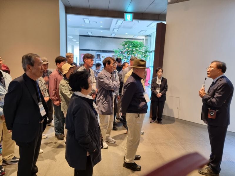 광복회 대구광역시지부 회원 100여명, 박열의사기념관 방문