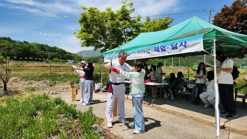 문경 학생 400명 ‘운강과 함께하는 나라사랑 체험·답사’ 참가