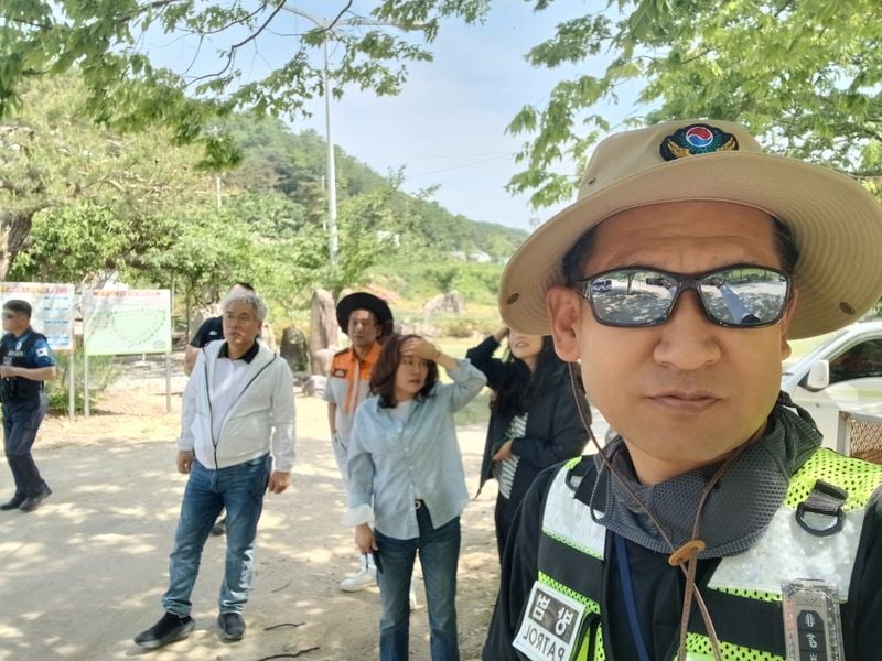 문경소방서, 가은읍 수예리 산불 조기 진압