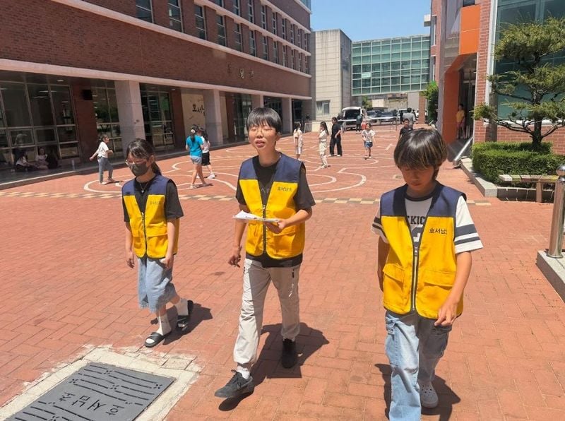 문경 호서남초교, 자치순찰대 ‘HSN 어벤져스’ 운영.... 학교폭력 무사고 100일