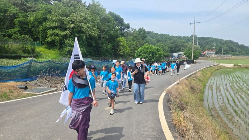 문경YMCA, 청소년들과 DMZ 평화통일 도보순례
