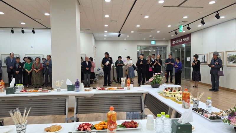문경 수묵화 동아리 ‘유연회’ 네 번째 전시회 개막