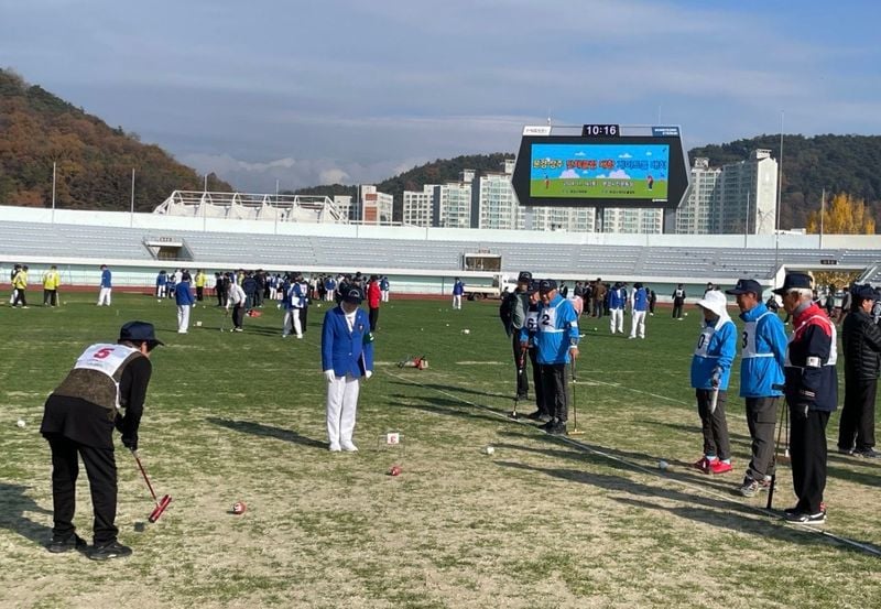 문경·상주 단체 클럽대항 게이트볼대회 개최